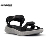 Atlanta Divine Let's Walk Sports Sandal | Black
