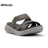 Atlanta Plush Let’s Walk Sports Sandal | Grey