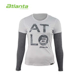 Atlanta Let's Casual 2 Women Long Sleeves | White