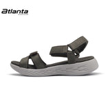 Atlanta Divine Let's Walk Sports Sandal | Grey