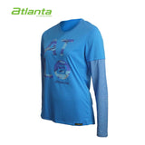 Atlanta Let's Casual 2 Women Long Sleeves | Blue(B114)