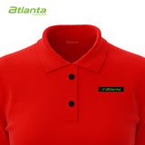 Atlanta Women Polo Tee | Brick