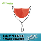 Atlanta X Kivrus 4 Layer Reusable Face Mask (Peach)