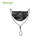 Atlanta X Kivrus 4 Layer Reusable Face Mask (Brush Grey)
