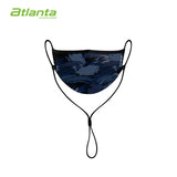 Atlanta X Kivrus 4 Layer Reusable Face Mask (Brush Navy)