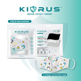 Atlanta X Kivrus 3 Layer Reusable Kids Face Mask | Bovine Unicorn