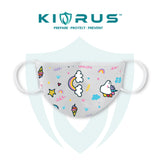 Atlanta X Kivrus 3 Layer Reusable Kids Face Mask | Bovine Unicorn