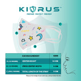 Atlanta X Kivrus 3 Layer Reusable Kids Face Mask | Bovine Unicorn