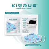 Atlanta X Kivrus 3 Layer Reusable Kids Face Mask | Marine Aqua