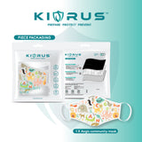 Atlanta X Kivrus 3 Layer Reusable Kids Face Mask | Animal Kingdom