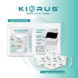 Atlanta X Kivrus 3 Layer Reusable Kids Face Mask | Moonlight Panda