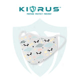 Atlanta X Kivrus 3 Layer Reusable Kids Face Mask | Moonlight Panda
