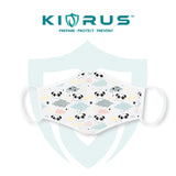 Atlanta X Kivrus 3 Layer Reusable Kids Face Mask | Moonlight Panda