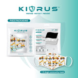 Atlanta X Kivrus 3 Layer Reusable Kids Face Mask | Swivel Crane