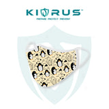 Atlanta X Kivrus 3 Layer Reusable Kids Face Mask | Flippy Penguin